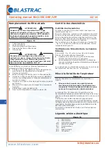 Preview for 42 page of Blastrac BDC1330 DBP Instruction Manual