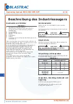 Preview for 48 page of Blastrac BDC1330 DBP Instruction Manual