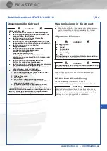 Preview for 53 page of Blastrac BDC3140 Instruction Manual