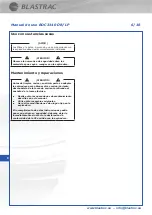 Preview for 72 page of Blastrac BDC3140 Instruction Manual