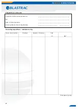 Preview for 2 page of Blastrac BG-250 TWIN Operating Instructions Manual