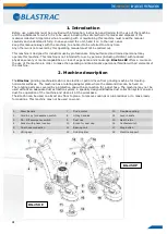 Preview for 4 page of Blastrac BG-250 TWIN Operating Instructions Manual