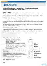 Preview for 24 page of Blastrac BG-250 TWIN Operating Instructions Manual