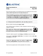 Предварительный просмотр 12 страницы Blastrac BG-250G13-S Operating Instructions Manual