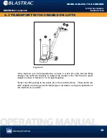 Preview for 25 page of Blastrac BGS-250-115-S Operating Manual