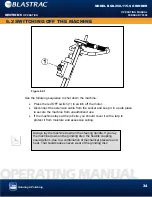 Preview for 33 page of Blastrac BGS-250-115-S Operating Manual