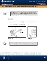 Preview for 40 page of Blastrac BGS-250-115-S Operating Manual