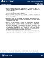 Preview for 63 page of Blastrac BGS-250-115-S Operating Manual