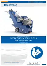 Предварительный просмотр 1 страницы Blastrac BMC-335EHY Operating Instructions Manual