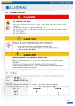 Предварительный просмотр 27 страницы Blastrac BMC-335EHY Operating Instructions Manual