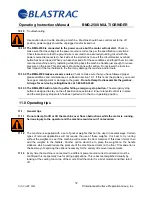 Preview for 32 page of Blastrac BMG-2500 Operation And Maintenance Manual