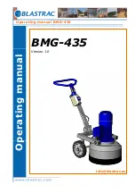 Blastrac BMG-435 Operating Manual предпросмотр