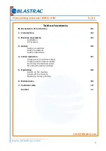 Предварительный просмотр 3 страницы Blastrac BMG-435 Operating Manual