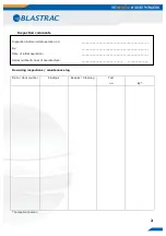 Предварительный просмотр 2 страницы Blastrac BMG-435WD Operating Instructions Manual