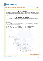 Предварительный просмотр 4 страницы Blastrac BMG-720PRO Operating Manual