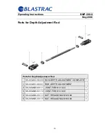 Предварительный просмотр 26 страницы Blastrac BMP-200-X Operating Instructions Manual