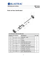 Предварительный просмотр 27 страницы Blastrac BMP-200-X Operating Instructions Manual