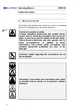 Предварительный просмотр 8 страницы Blastrac BMP-320 Operating Manual