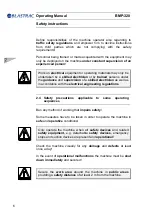 Предварительный просмотр 12 страницы Blastrac BMP-320 Operating Manual