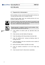 Предварительный просмотр 31 страницы Blastrac BMP-320 Operating Manual