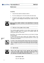 Предварительный просмотр 47 страницы Blastrac BMP-320 Operating Manual