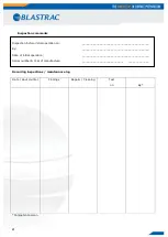 Preview for 2 page of Blastrac BMP-4000E Operating Instructions Manual