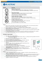 Preview for 21 page of Blastrac BMP-4000E Operating Instructions Manual