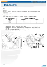 Preview for 26 page of Blastrac BMP-4000E Operating Instructions Manual