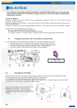 Preview for 30 page of Blastrac BMP-4000E Operating Instructions Manual