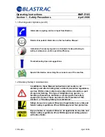 Предварительный просмотр 4 страницы Blastrac BMP-E165 Operating Instructions Manual