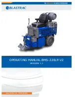 Предварительный просмотр 1 страницы Blastrac BMS-220LP-V2 Operating Manual