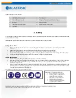 Предварительный просмотр 4 страницы Blastrac BMS-220LP-V2 Operating Manual