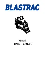 Preview for 1 page of Blastrac BMS-270LPII Operating Instructions Manual