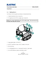 Preview for 31 page of Blastrac BMS-270LPII Operating Instructions Manual