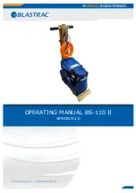 Blastrac BS-110 II Operating Manual предпросмотр