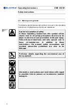 Preview for 8 page of Blastrac EBE 350 VH Operating Instructions Manual