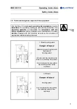 Preview for 15 page of Blastrac EBE 350 VH Operating Instructions Manual