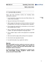 Preview for 17 page of Blastrac EBE 350 VH Operating Instructions Manual