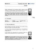 Preview for 20 page of Blastrac EBE 350 VH Operating Instructions Manual