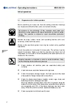 Preview for 41 page of Blastrac EBE 350 VH Operating Instructions Manual