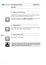 Preview for 50 page of Blastrac EBE 350 VH Operating Instructions Manual