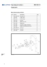 Preview for 91 page of Blastrac EBE 350 VH Operating Instructions Manual