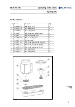 Preview for 96 page of Blastrac EBE 350 VH Operating Instructions Manual