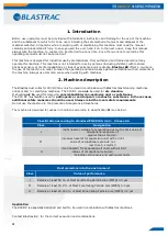 Preview for 4 page of Blastrac EBE 900DC Operating Instructions Manual