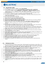 Preview for 8 page of Blastrac EBE 900DC Operating Instructions Manual