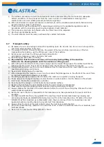 Preview for 9 page of Blastrac EBE 900DC Operating Instructions Manual