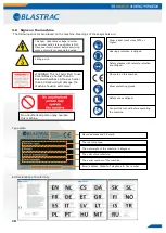 Preview for 10 page of Blastrac EBE 900DC Operating Instructions Manual