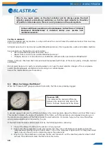 Preview for 16 page of Blastrac EBE 900DC Operating Instructions Manual