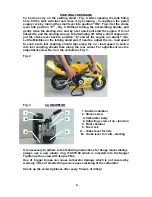 Предварительный просмотр 7 страницы Blata Minibike 2.5 User Manual