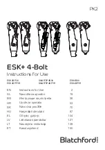 Preview for 1 page of Blatchford ESK+ 4-Bolt Instructions For Use Manual